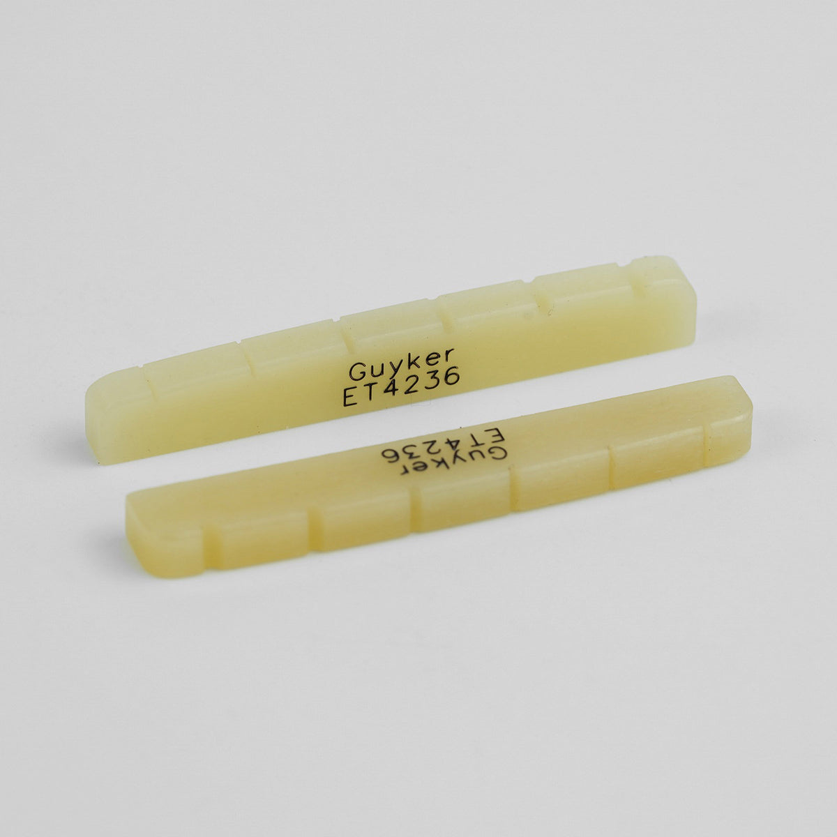 Guyker ET Series Oil-Impregnated Bone Guitar Nuts for Electric Guitar