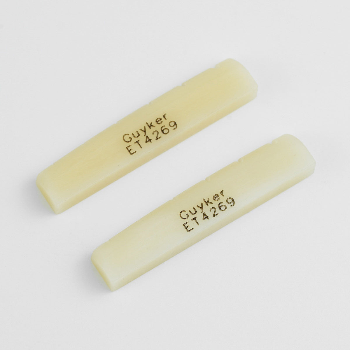 Guyker ET Series Oil-Impregnated Bone Guitar Nuts for Electric Guitar