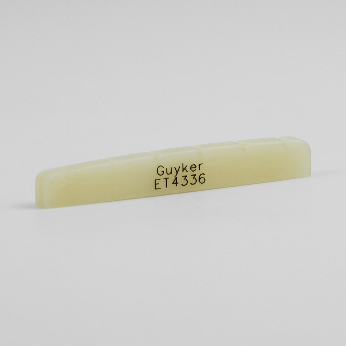 Guyker ET Series Oil-Impregnated Bone Guitar Nuts for Electric Guitar