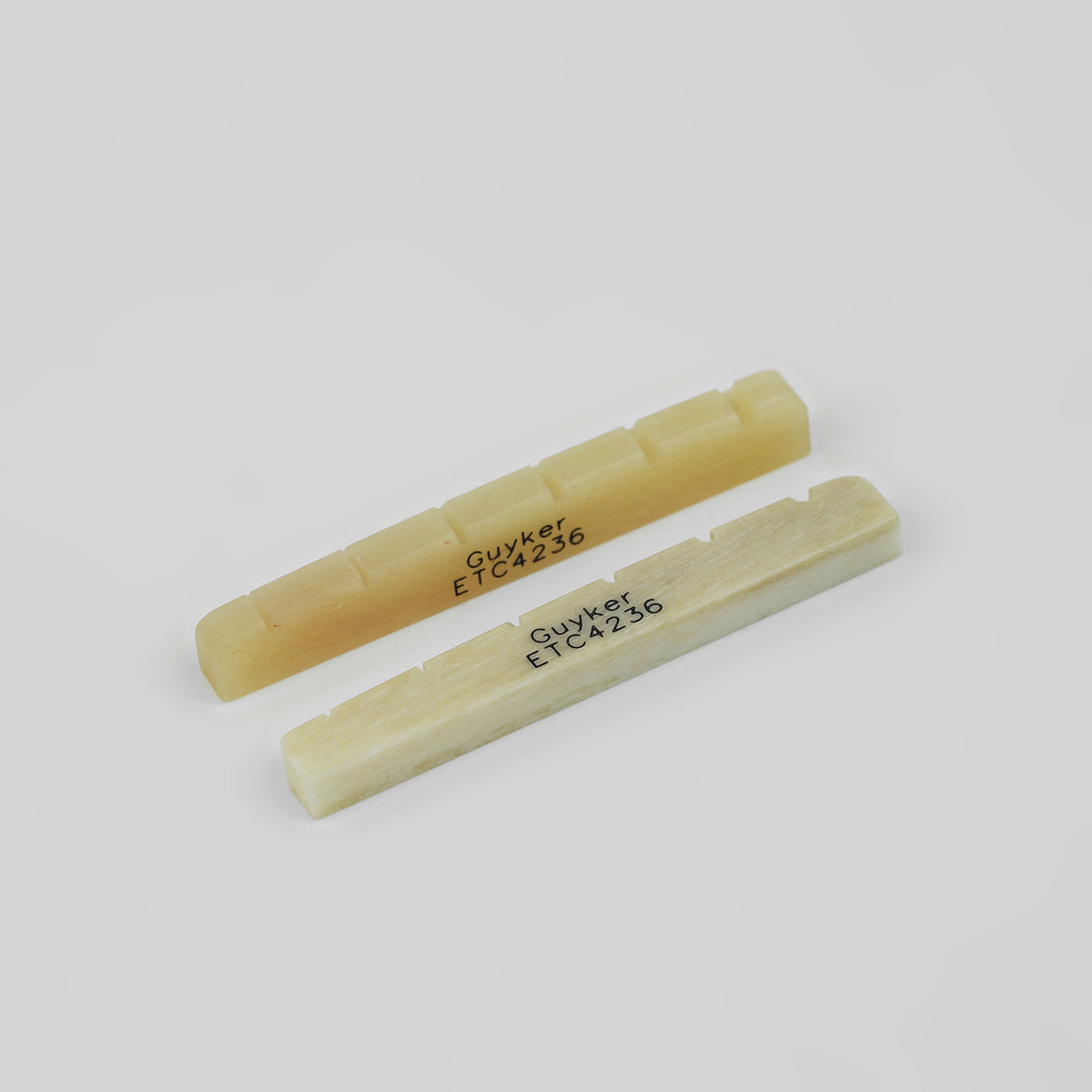 Guyker Camel Bone Pre-Slotted Guitar Nuts for Electric Guitar