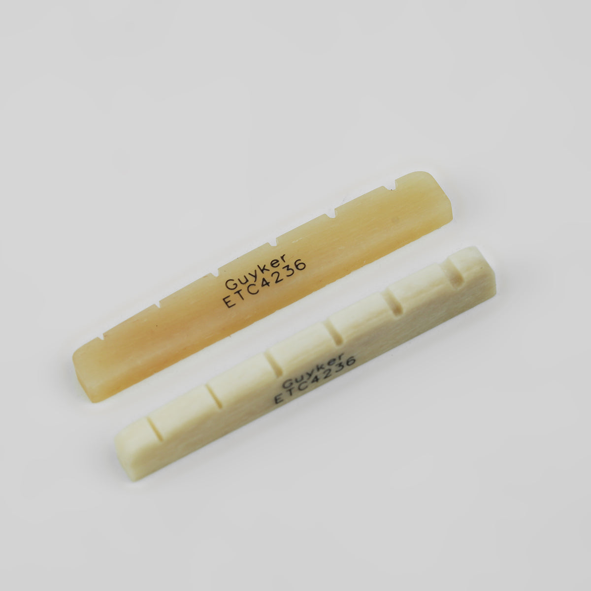Guyker Camel Bone Pre-Slotted Guitar Nuts for Electric Guitar