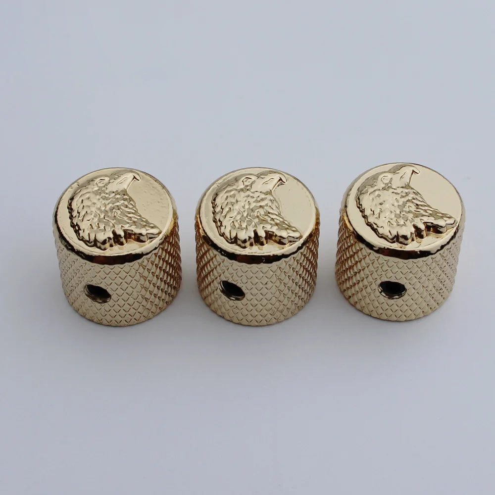 Eagle Head Surface Potentiometer Control Knob Dia. 6mm for Guitar & Bass | Guyker