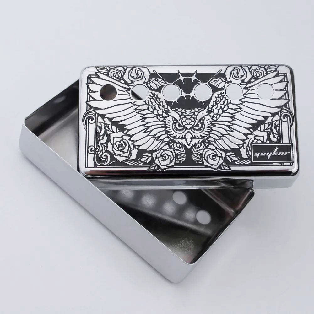 Eagle Pattern Humbucker Pickup Covers for LP Guyker