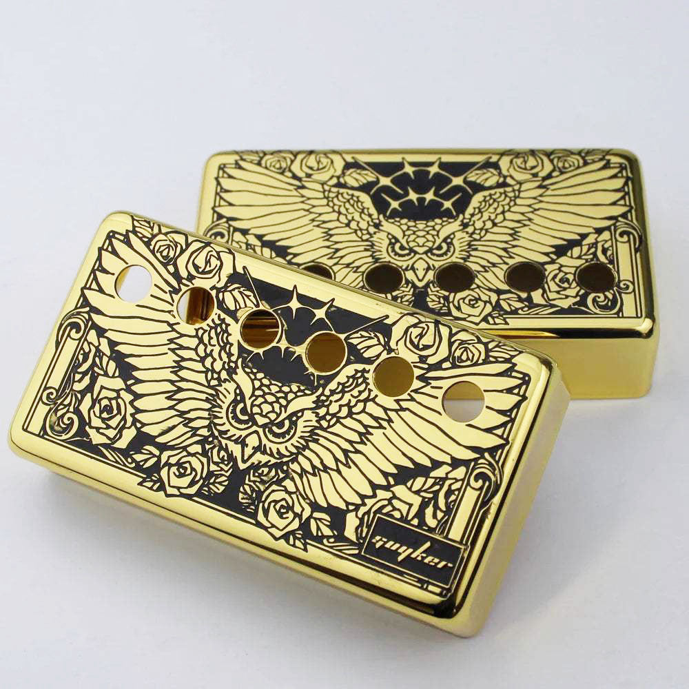 Eagle Pattern Humbucker Pickup Covers for LP Guyker