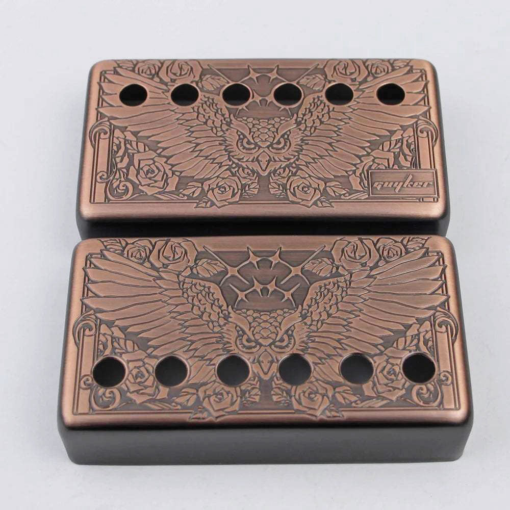 Eagle Pattern Humbucker Pickup Covers for LP Guyker