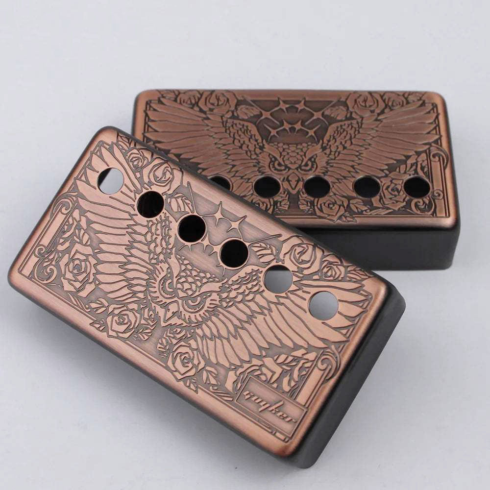Eagle Pattern Humbucker Pickup Covers for LP Guyker