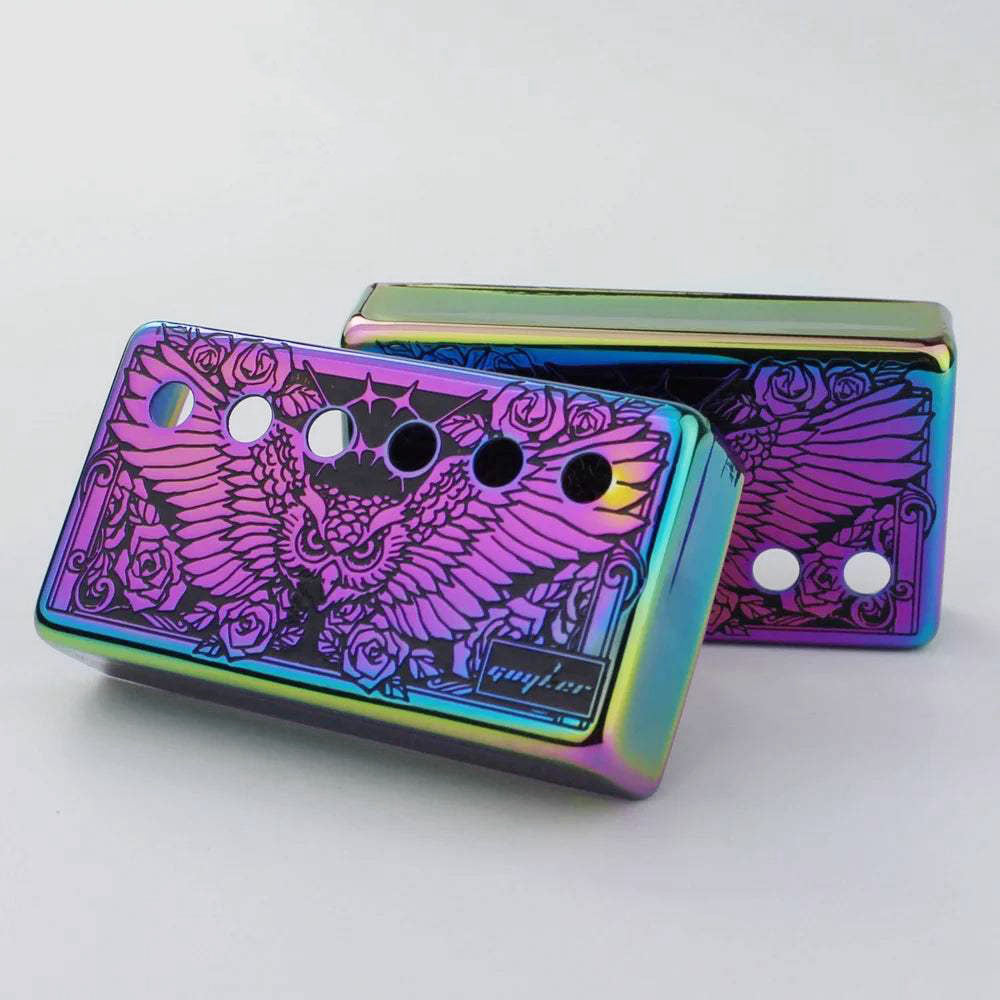 Eagle Pattern Humbucker Pickup Covers for LP Guyker