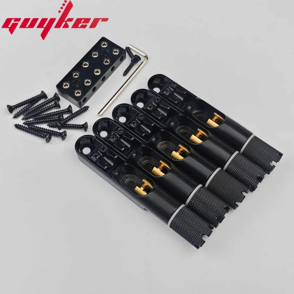 Electric Bass Bridge Stainless Steel Single String Fan Bridge Guyker