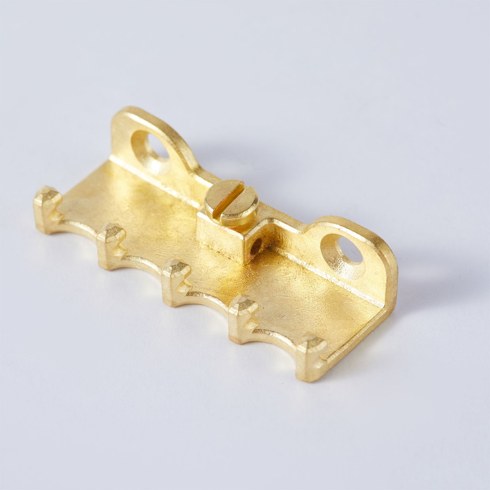 Electric Guitar Tremolo Bridge Spring Claw Full Solid Brass Hook With Screw Guyker