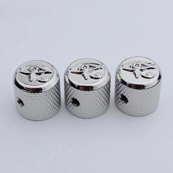 Eye of Horus Potentiometer Control Knob Dia. 6mm for Electric Guitar & Bass | Guyker