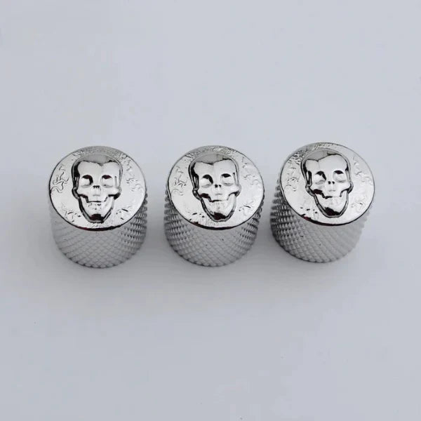 Face Surface iron Potentiometer Control Knobs Dia. 6mm for Electric Guitar & Bass | Guyker