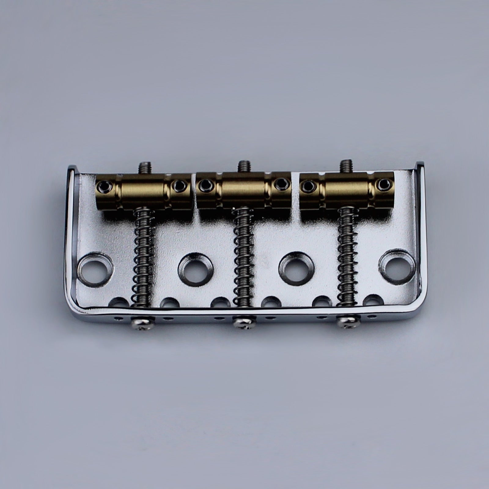 Fixed Bridge with Brass Compensated 3-Saddle Steel Base Guyker