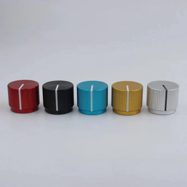 Flat Top Aluminum Control Knob Dia. 6mm for Electric Bass | Guyker