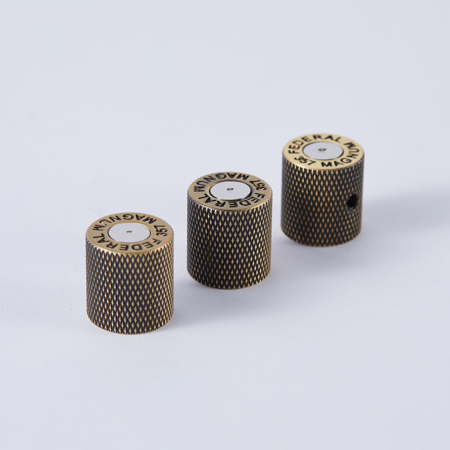 Flat Top Bronze/Antique Brass Bullet Case Control Knobs Dia. 6mm for Guitar & Bass | Guyker