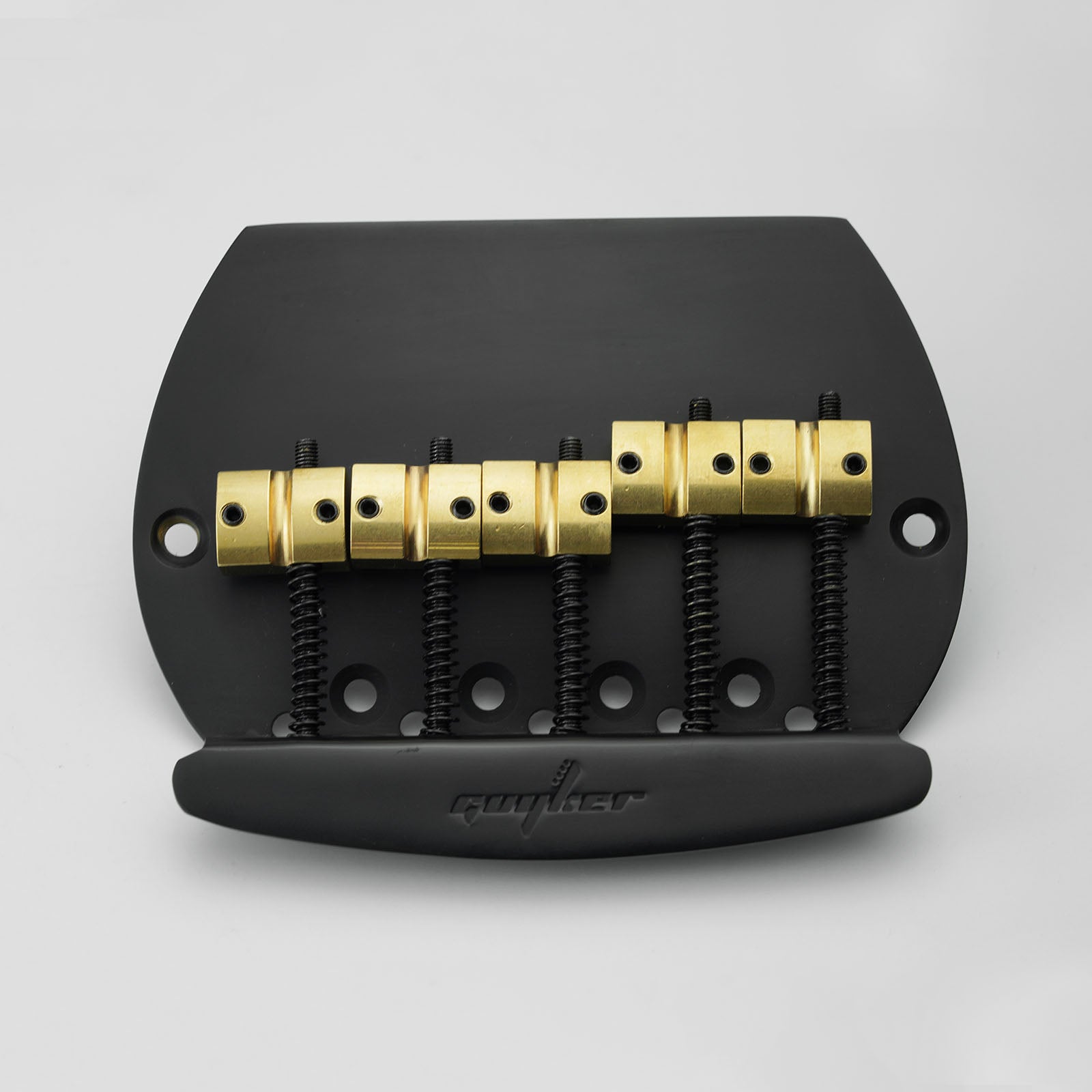 Guyker GB1028 5-String Bass Bridge with Brass Saddles