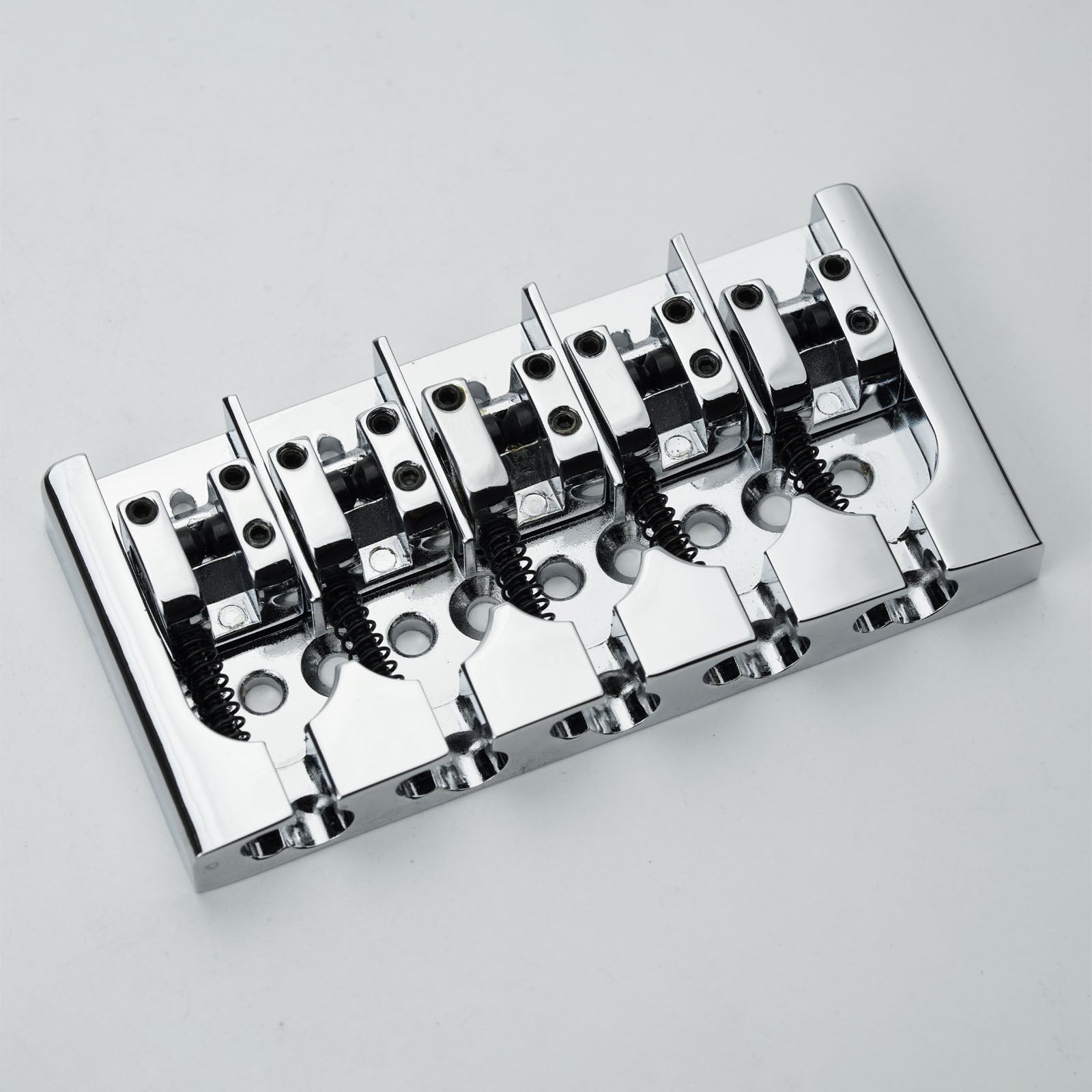 Guyker GB507 5 String A Style Bass Bridge Black Base
