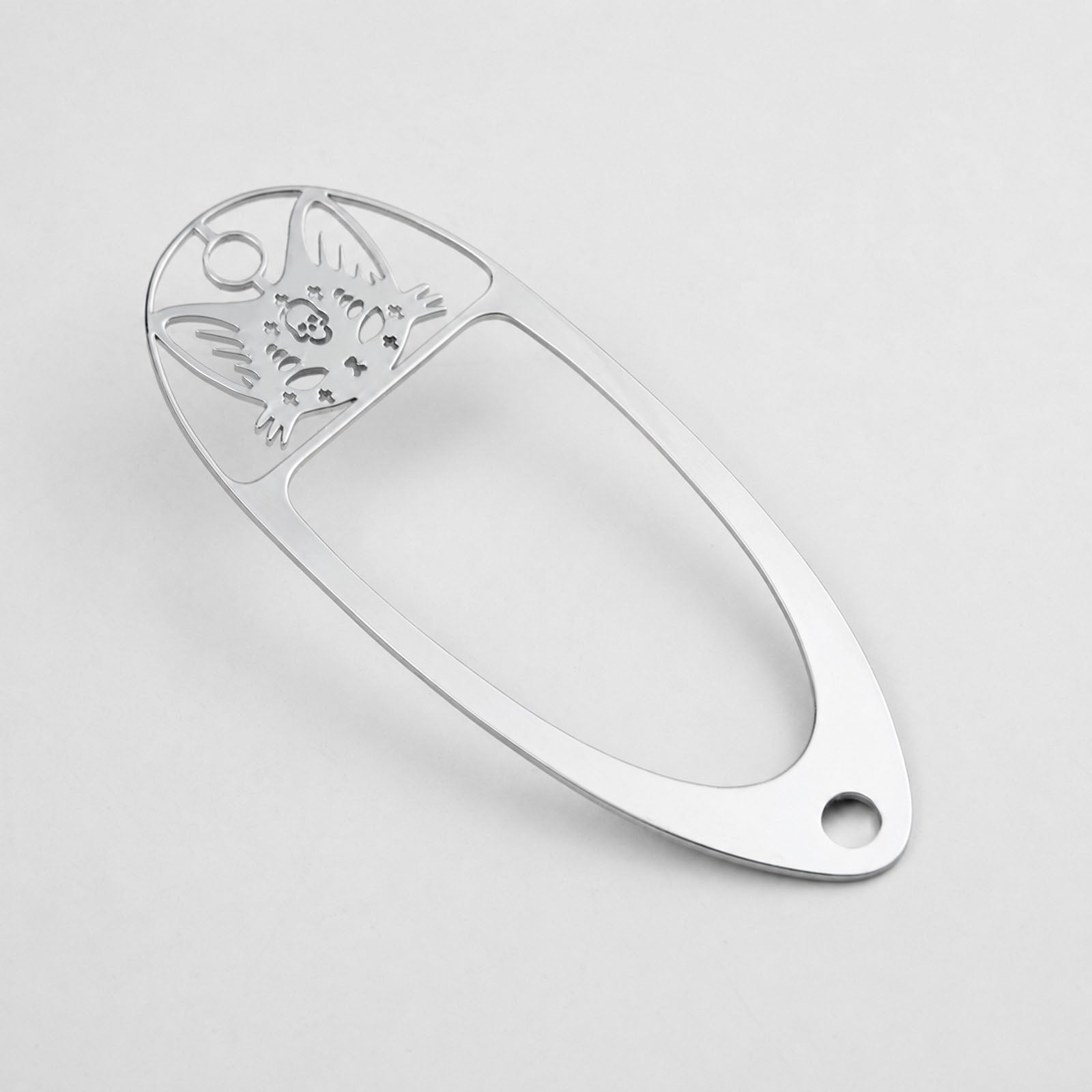 Guyker GJ008 + GJ007 Metal Jack Plate Oval Boat Style for Electric Guitar & Bass