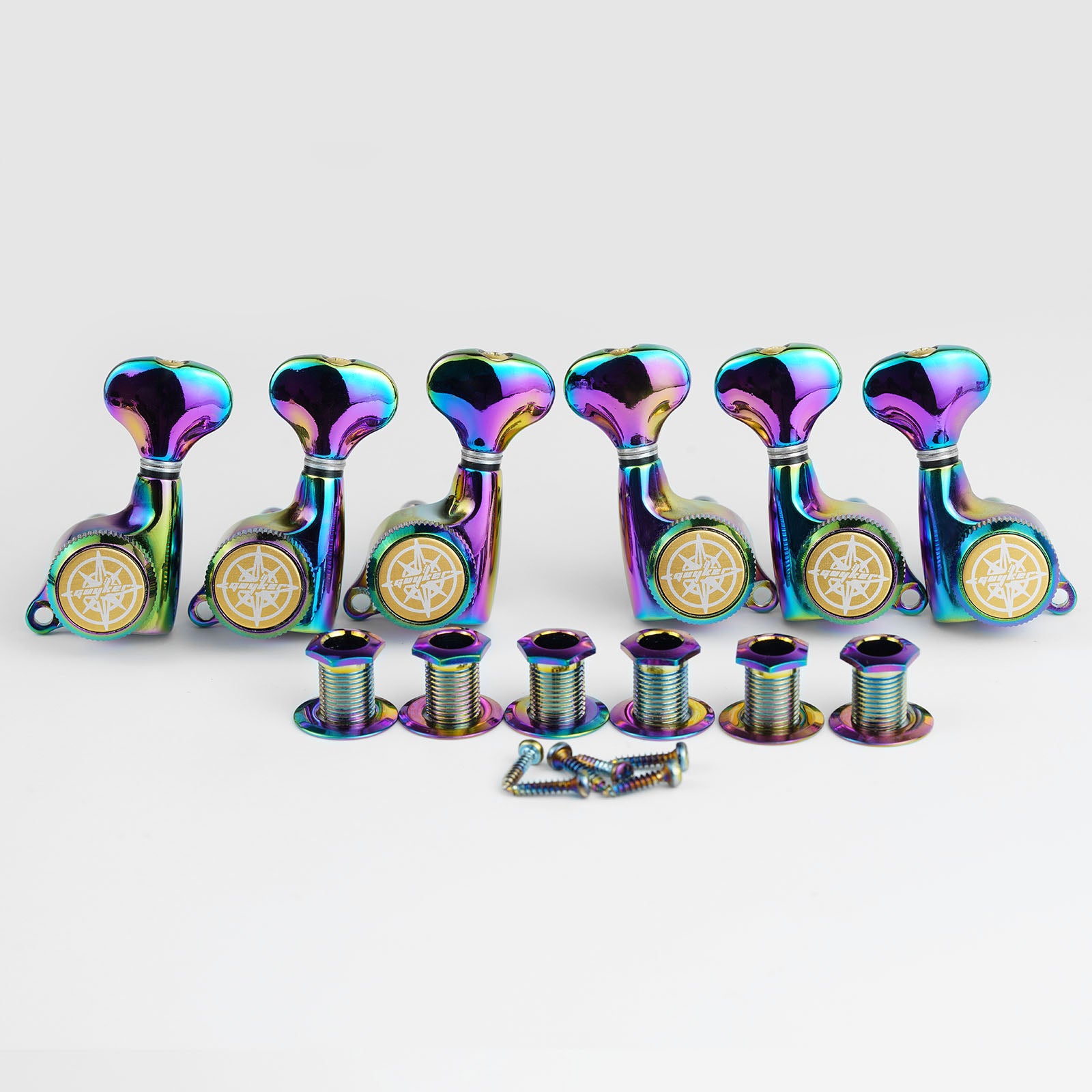 Clavijas de afinación con bloqueo GK-501D6SP para guitarra eléctrica