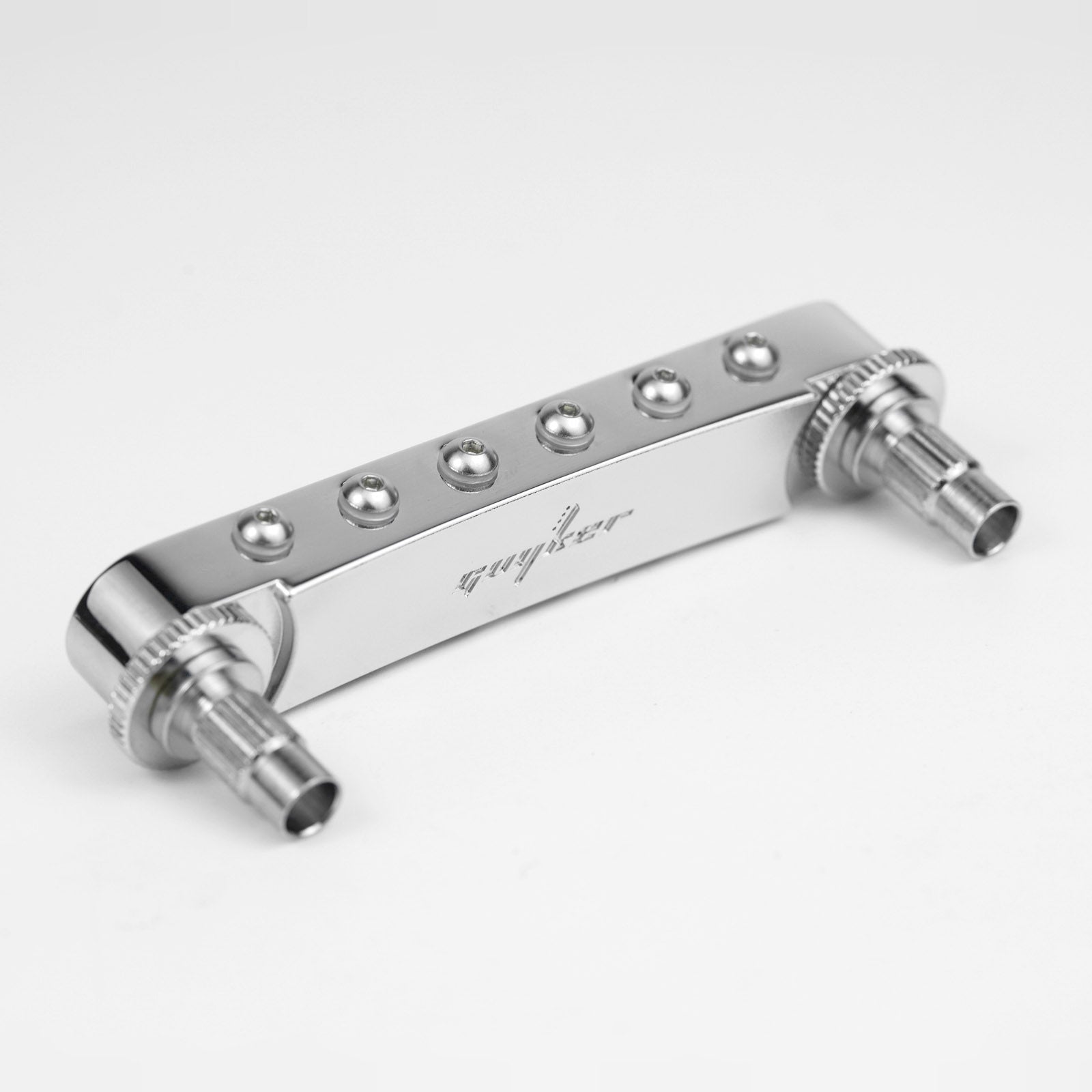 Guyker GM009-5 Adjustable Saddle Radius Tune-O-Matic Bridge for Electric Guitar8