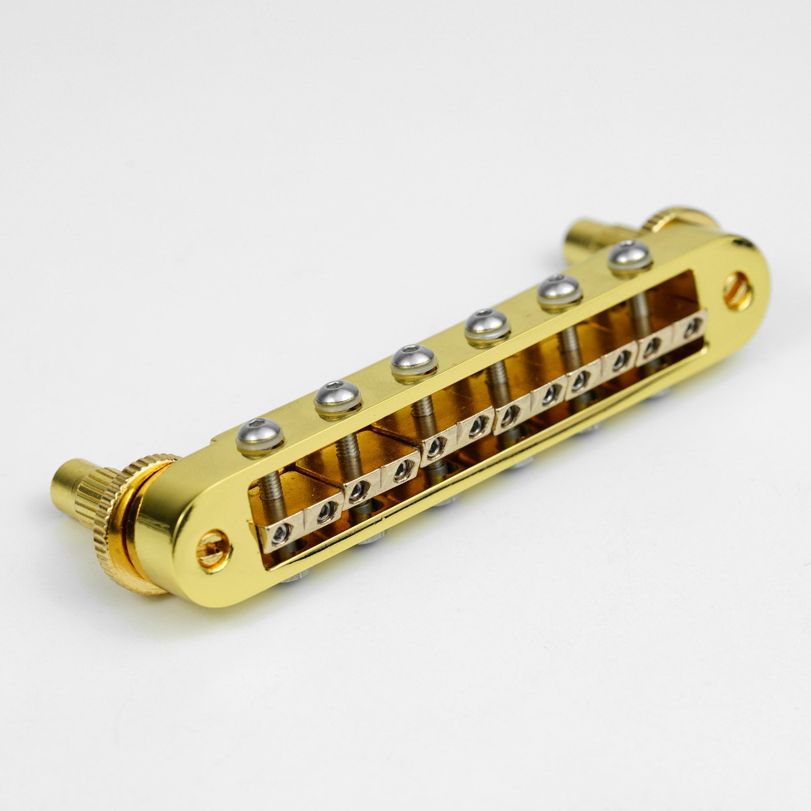 Guyker GM009-5 Adjustable Saddle Radius Tune-O-Matic Bridge for Electric Guitar11