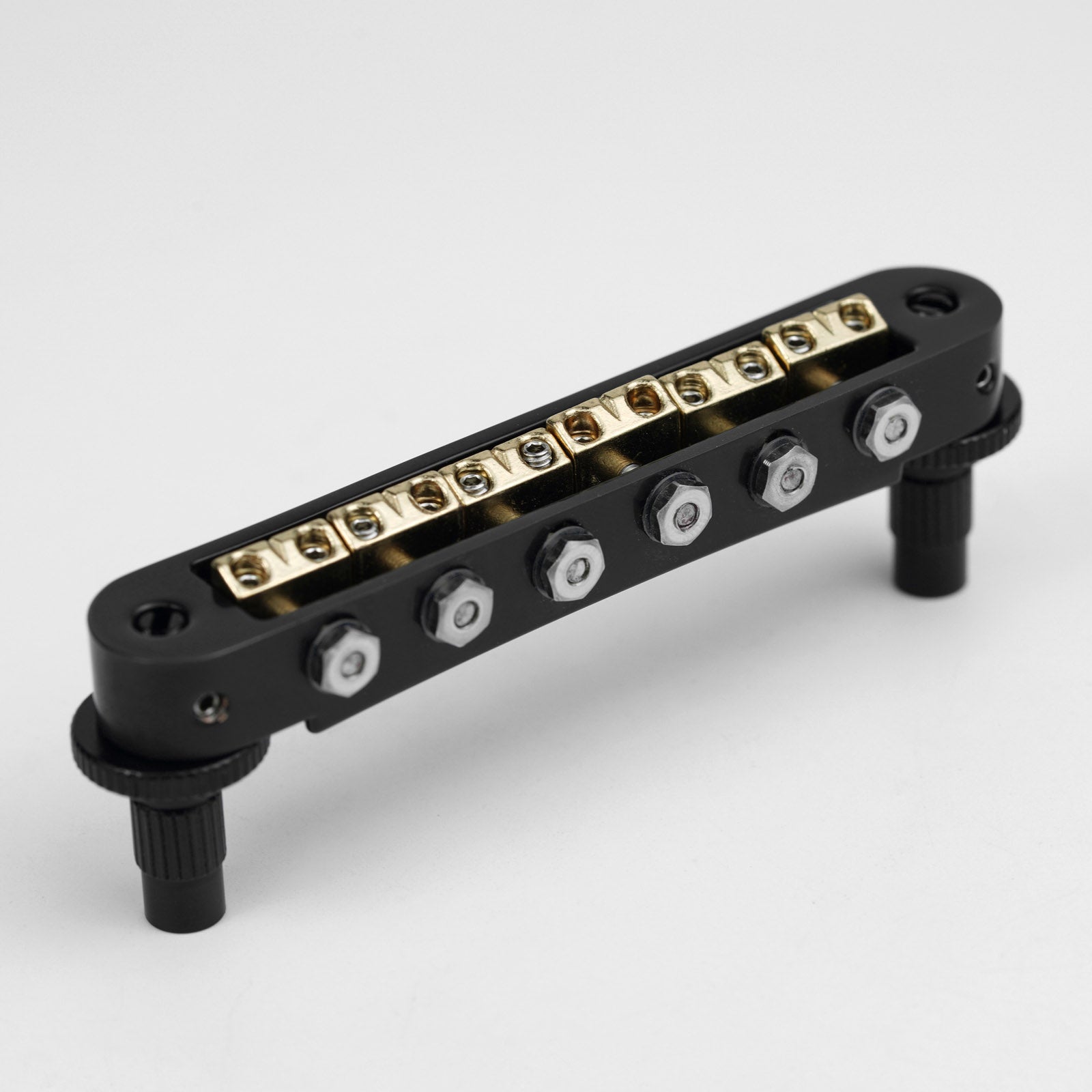 Guyker GM009-5 Adjustable Saddle Radius Tune-O-Matic Bridge for Electric Guitar2