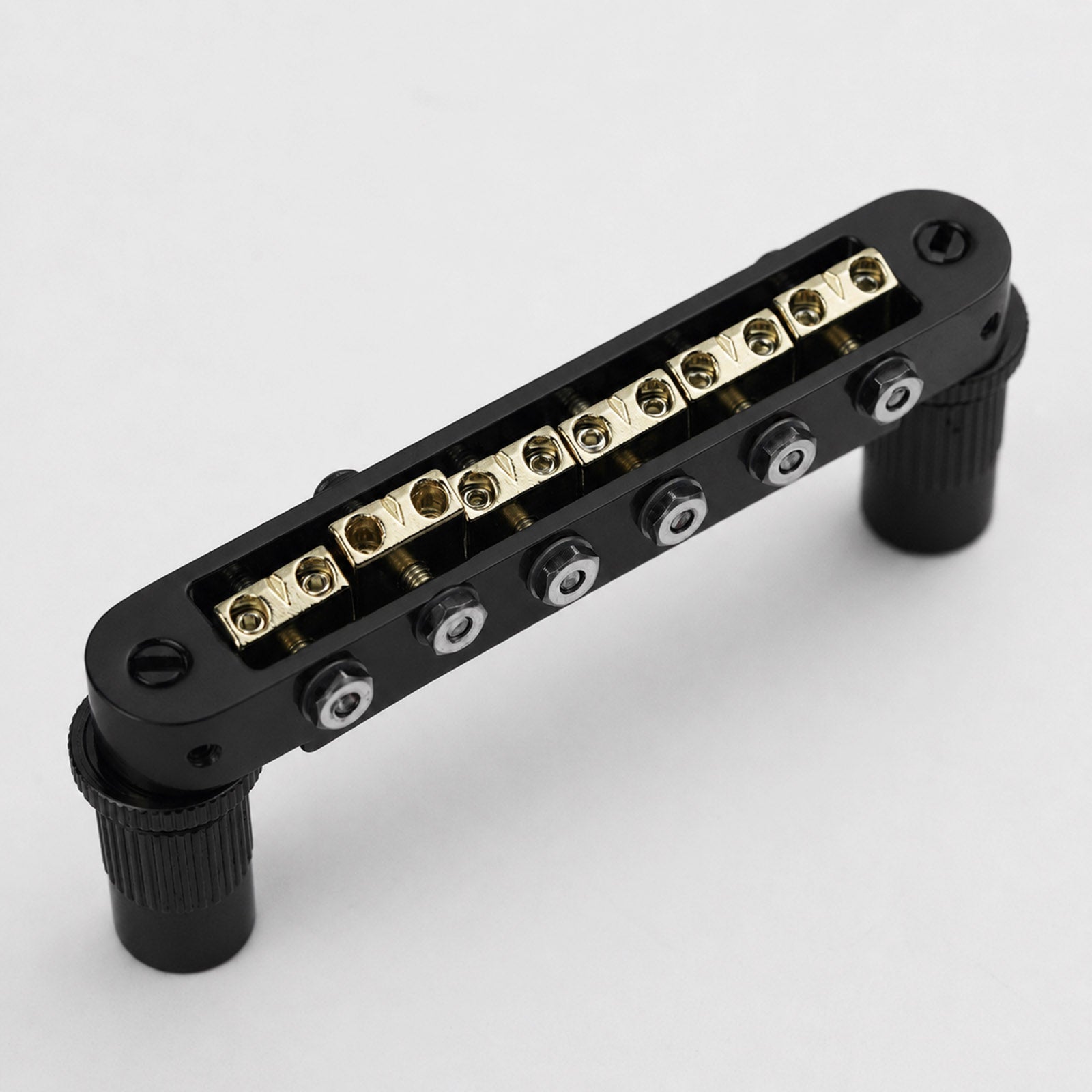 Guyker GM009-8 Adjustable Saddle Radius Tune-O-Matic Bridge for Electric Guitar4