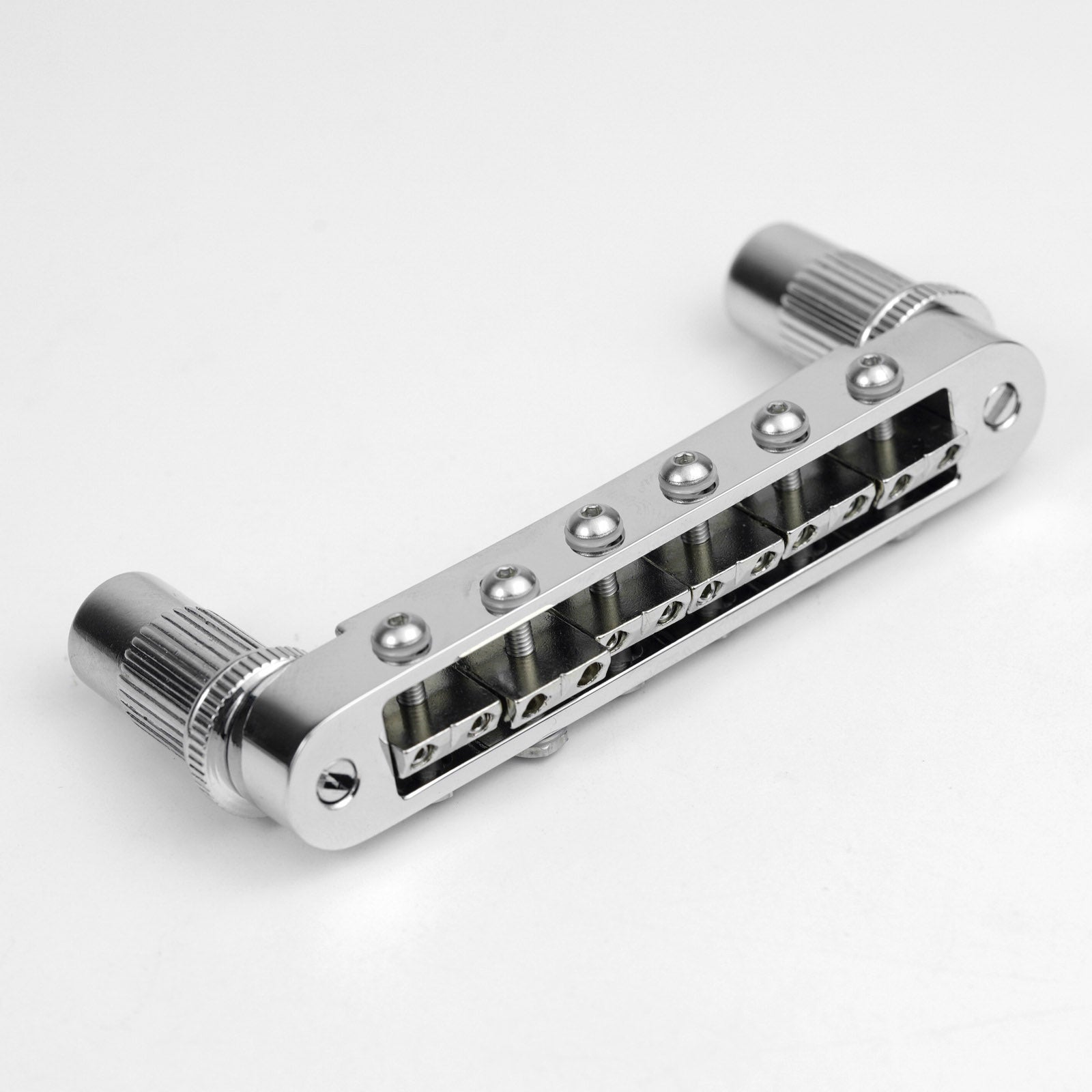 Guyker GM009-8 Adjustable Saddle Radius Tune-O-Matic Bridge for Electric Guitar1