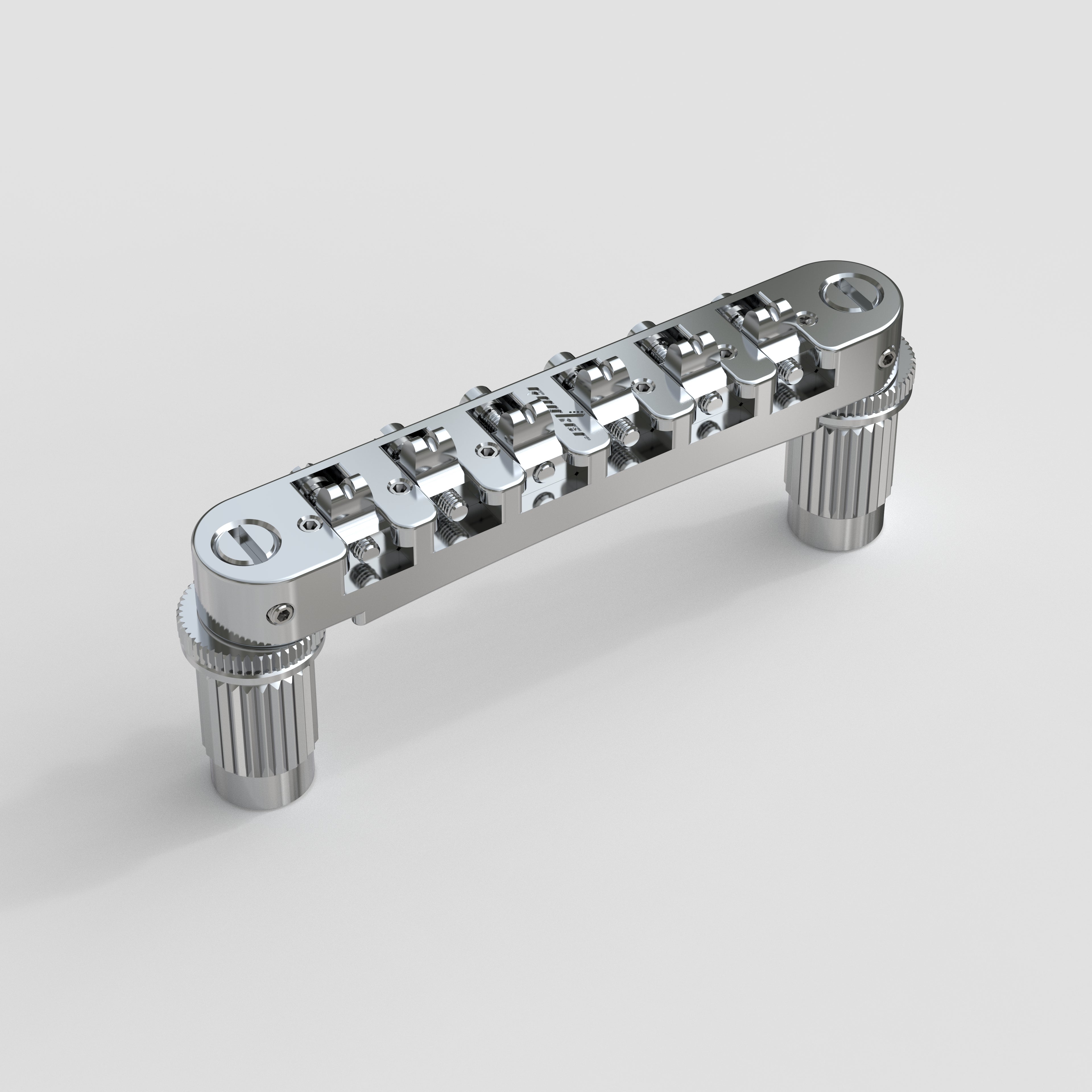 준비 완료 (미국) | GM010 조절식 잠금 브리지 – 일렉트릭 기타용 아연 합금