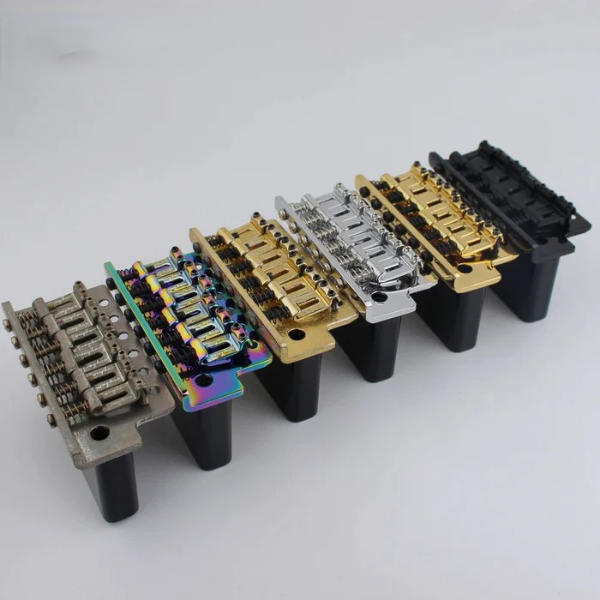 GG1004 GUYKER Tremolo Bridge Vintage Bent Steel Saddles For ST Electric Guitar Available In Six Colors
