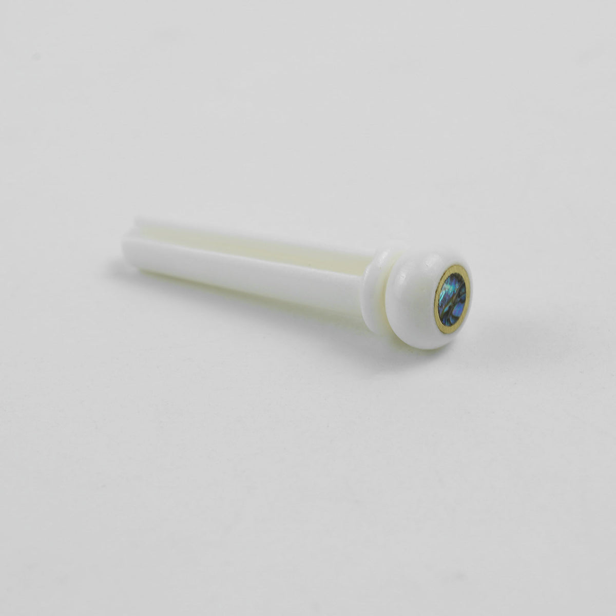 Guyker GX014 Bone Acoustic Guitar Bridge Pins with Abalone Inlays