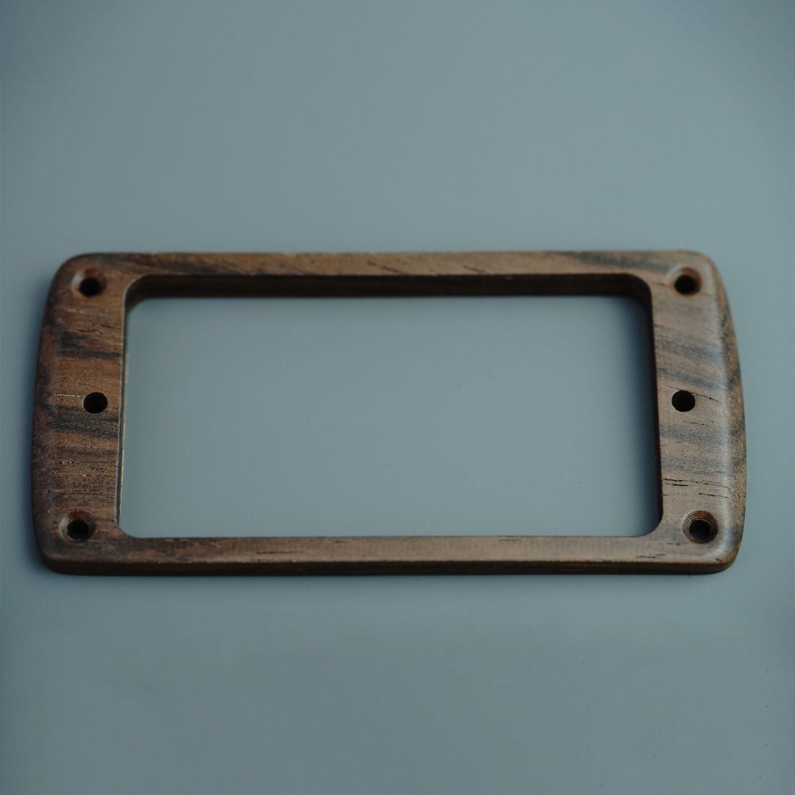 Guitar Pickup-New-LP1 Set Wood Humbucker Pickup Frames Neck and Bridge Pickup Mounting Ring Curved Tapered For LP Electric Guitar