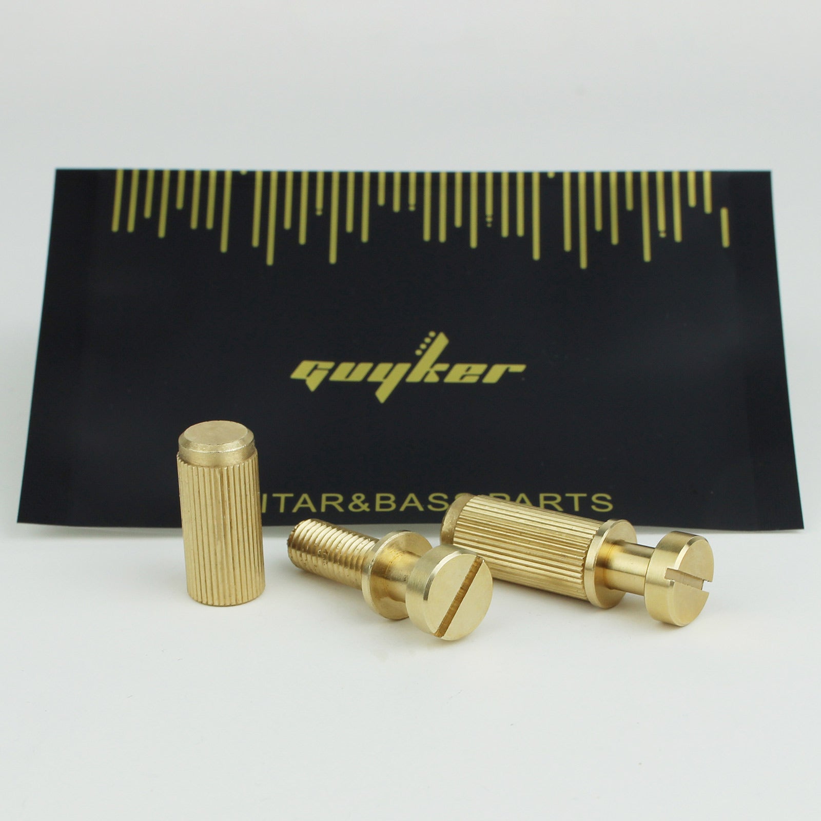 Guitar Bridge Pivot Screws & Mounting Studs Steel & Brass | Guyker