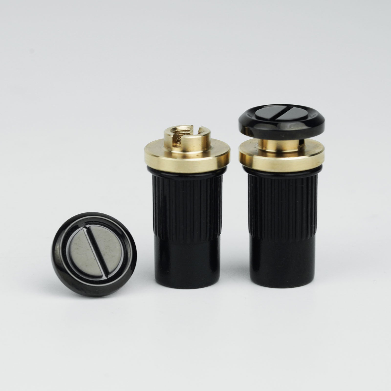 Guitar Bridge Stud Screws – Brass & Steel Set | Guyker