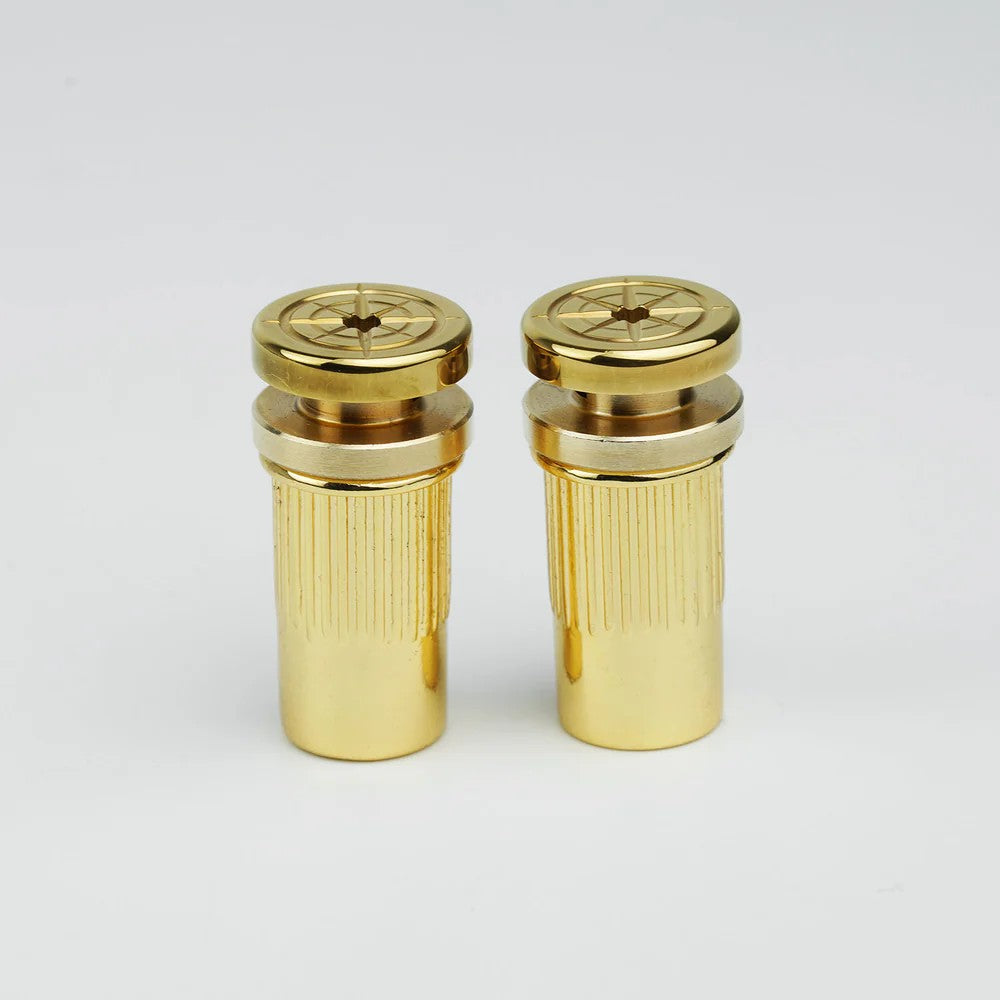 Guitar Bridge Stud Screws Brass & Steel Set | Guyker