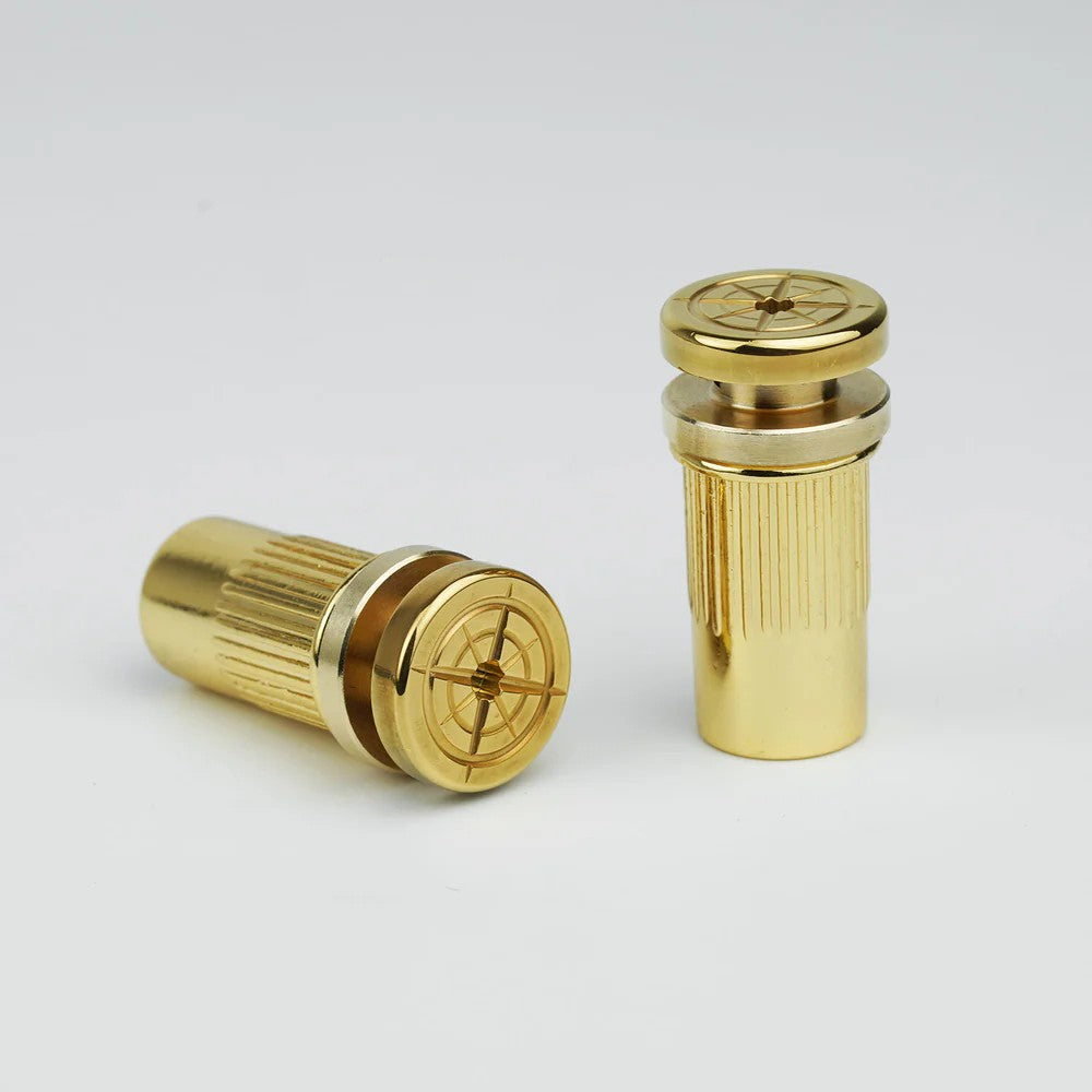 Guitar Bridge Stud Screws Brass & Steel Set | Guyker