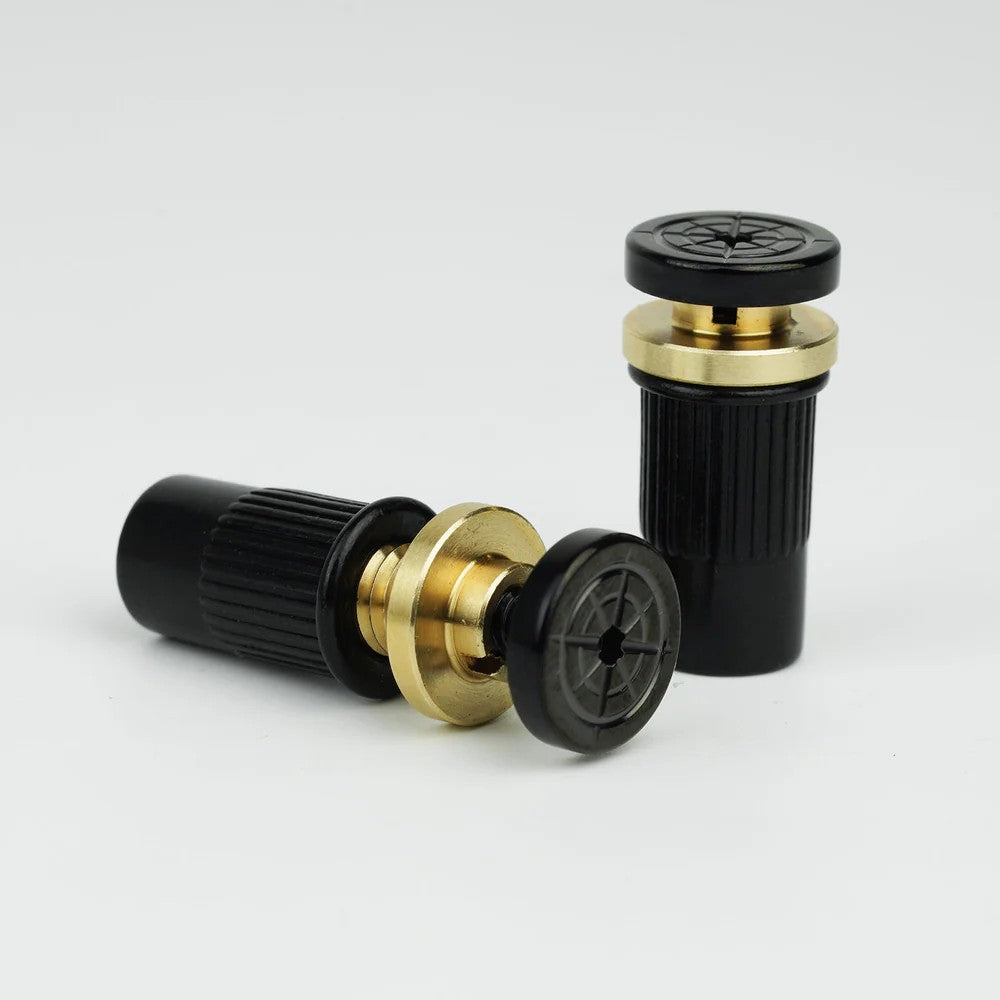 Guitar Bridge Stud Screws Brass & Steel Set | Guyker