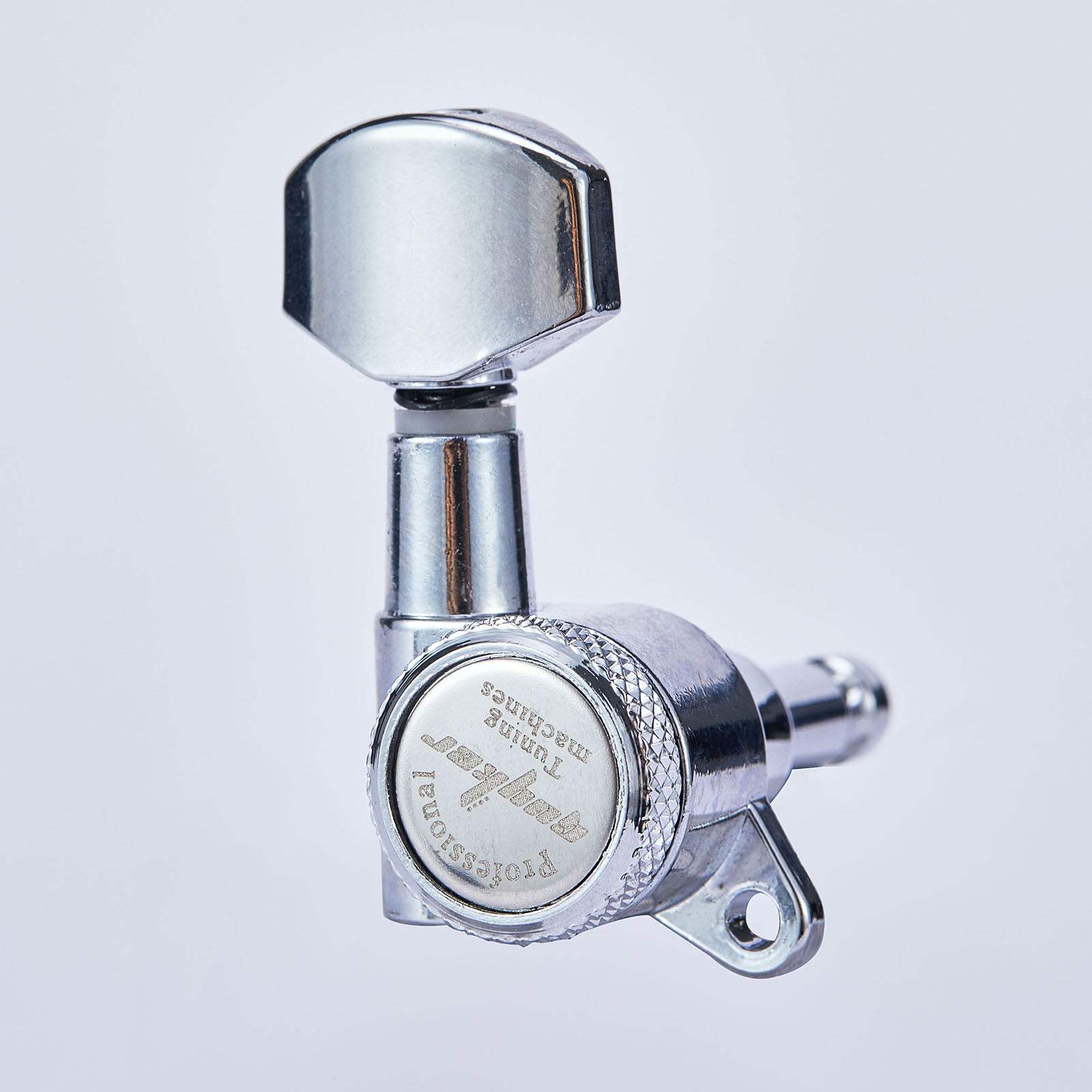 Guitar Locking Tuners 3R+3L Layout 1:18 Gear Precision Set Guyker