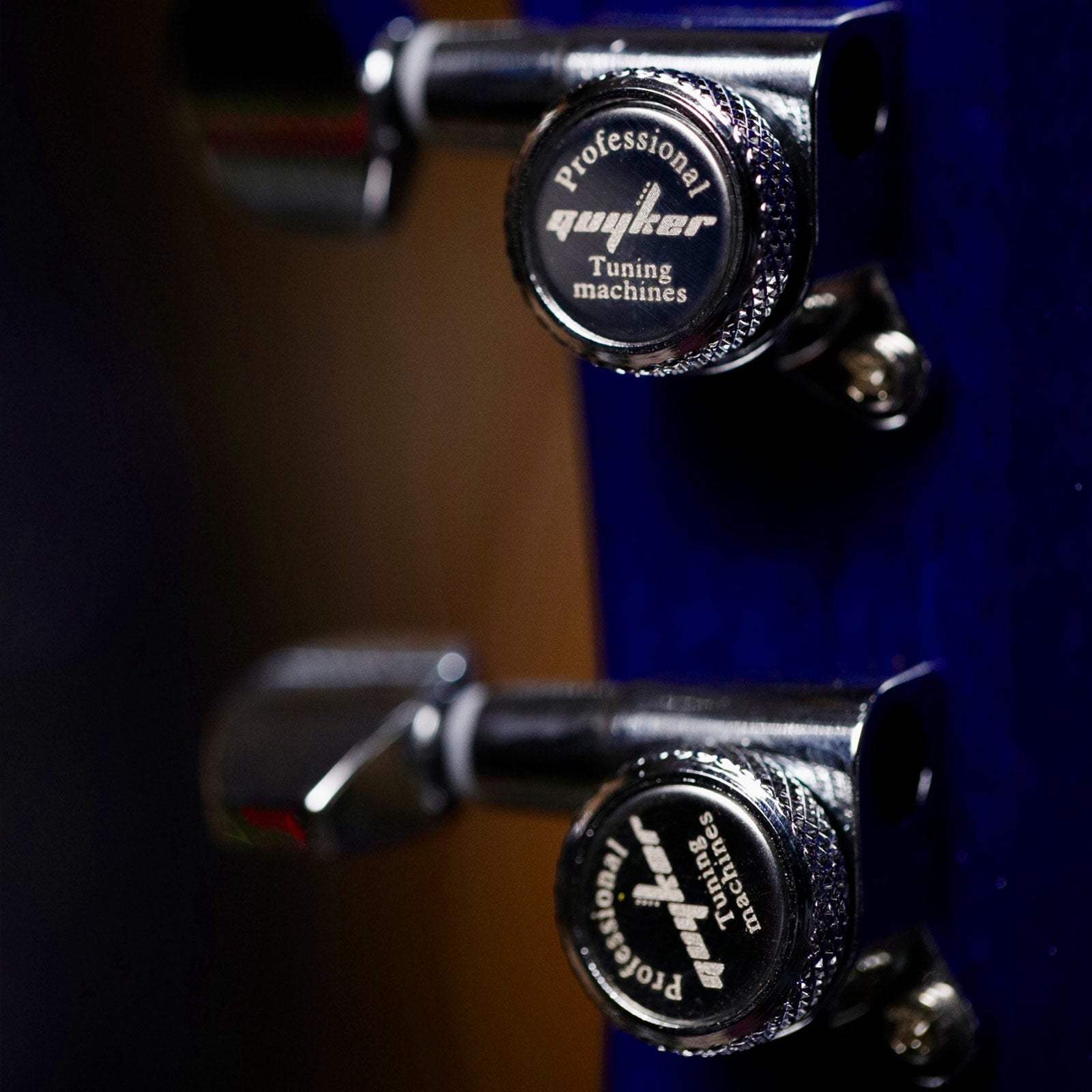 Guitar Locking Tuners 3R+3L Layout 1:18 Gear Precision Set Guyker