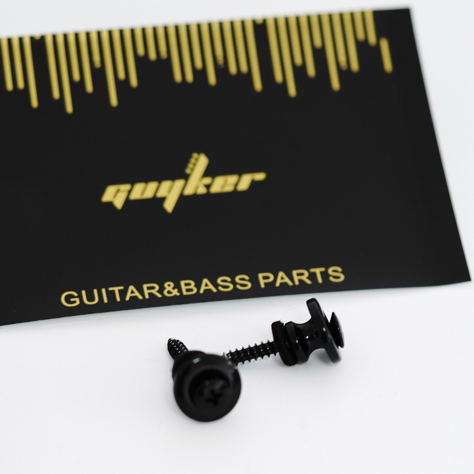 Guitar Strap Buttons – Zinc Alloy Set of 2 with Screws | Guyker