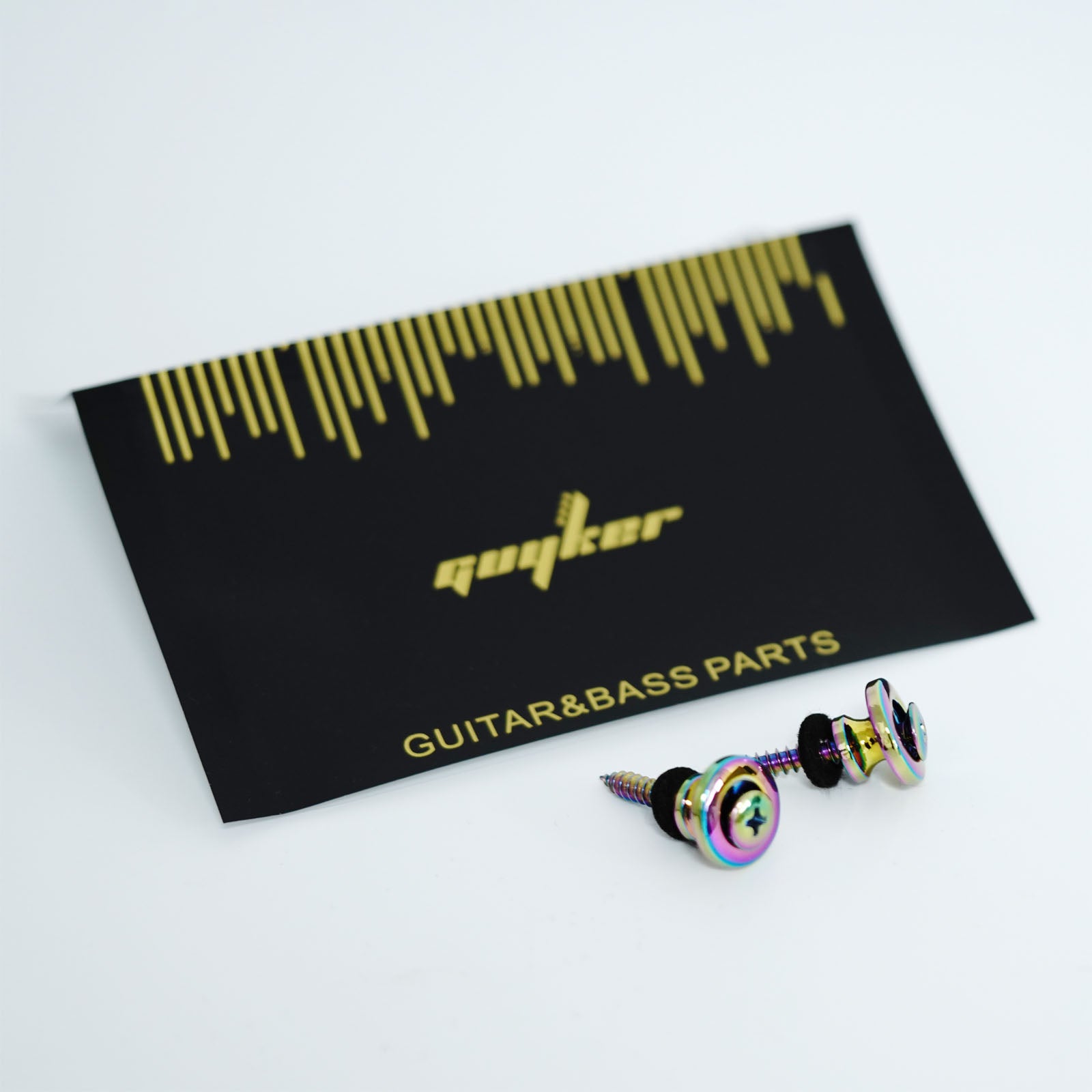 Guitar Strap Buttons – Zinc Alloy Set of 2 with Screws | Guyker