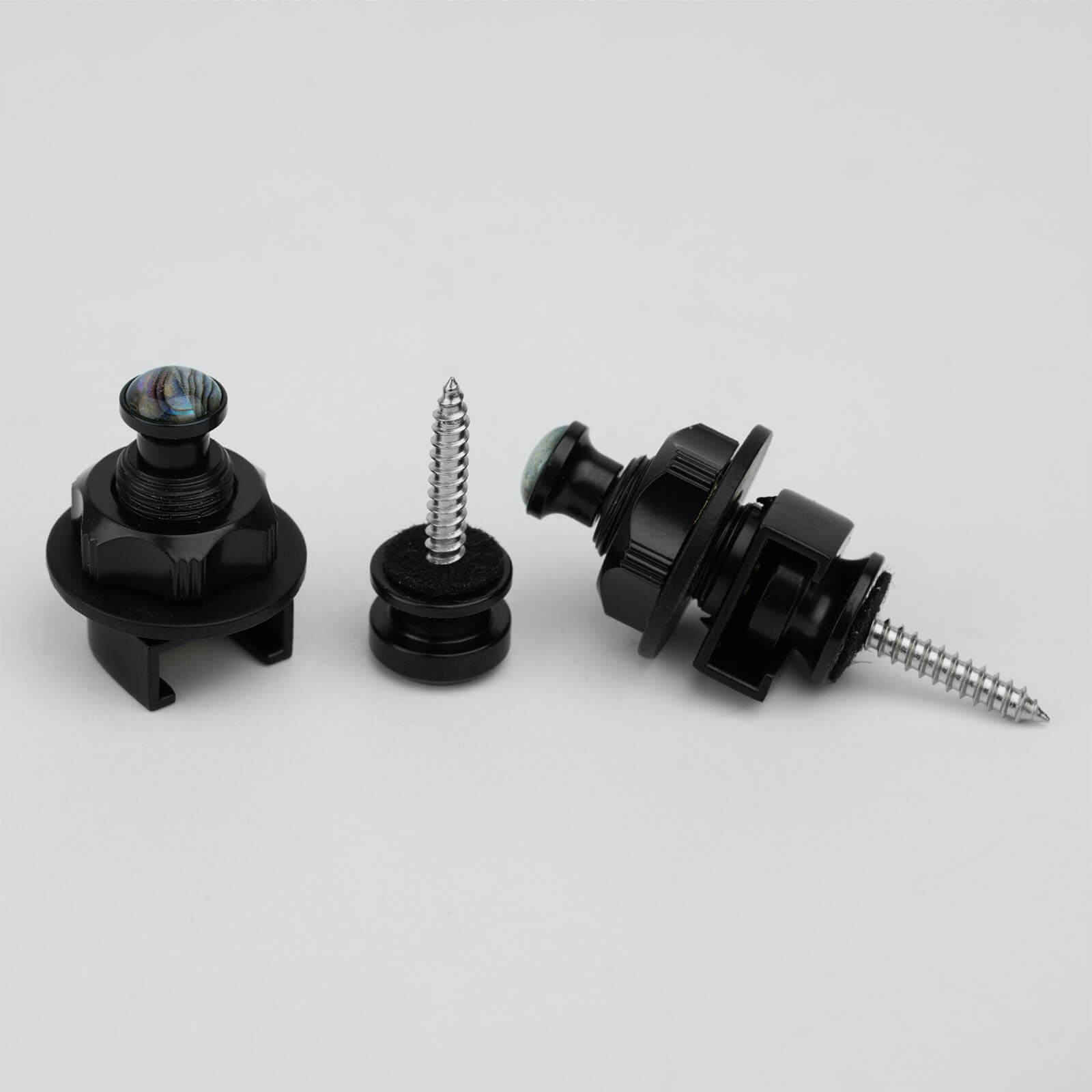 Guitar Strap Locks – Secure Metal Strap Button Set | Guyker