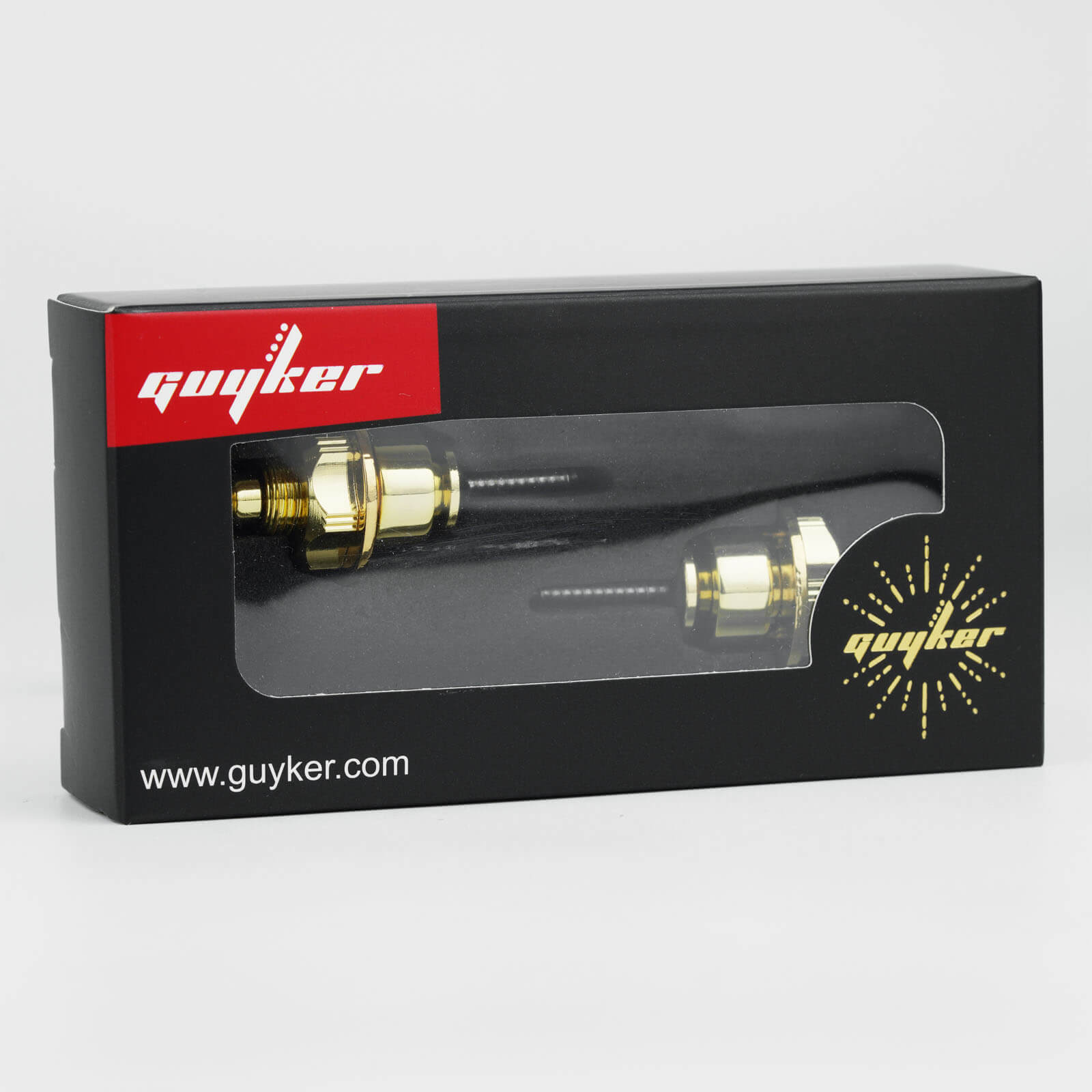 Guitar Strap Locks – Secure Metal Strap Button Set | Guyker