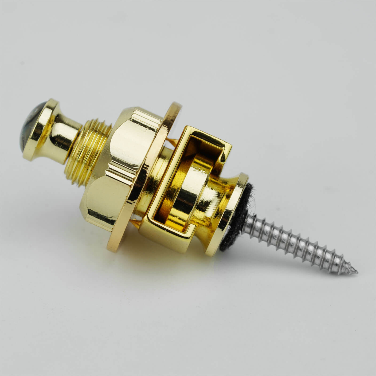 Guitar Strap Locks – Secure Metal Strap Button Set | Guyker