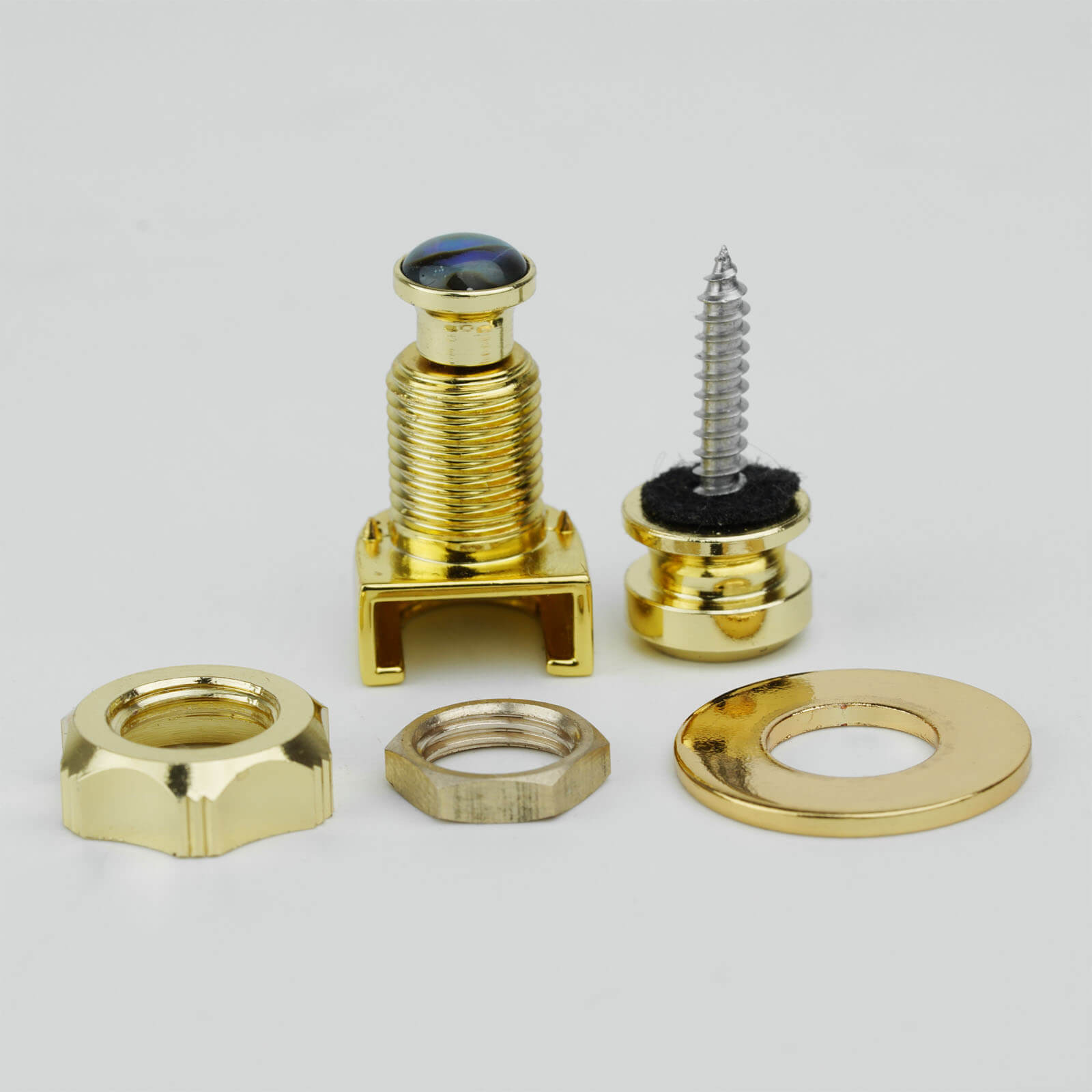 Guitar Strap Locks – Secure Metal Strap Button Set | Guyker