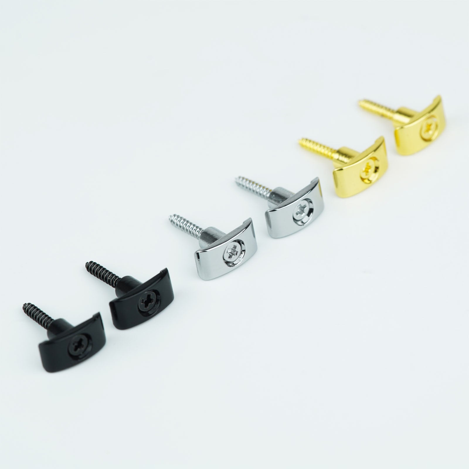 Guitar String Retainers – Zinc Alloy Guides Set of 2 | Guyker