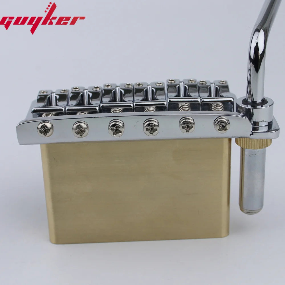 Guitar Tremolo Bridge 10.8mm Spacing Brass Block Guyker