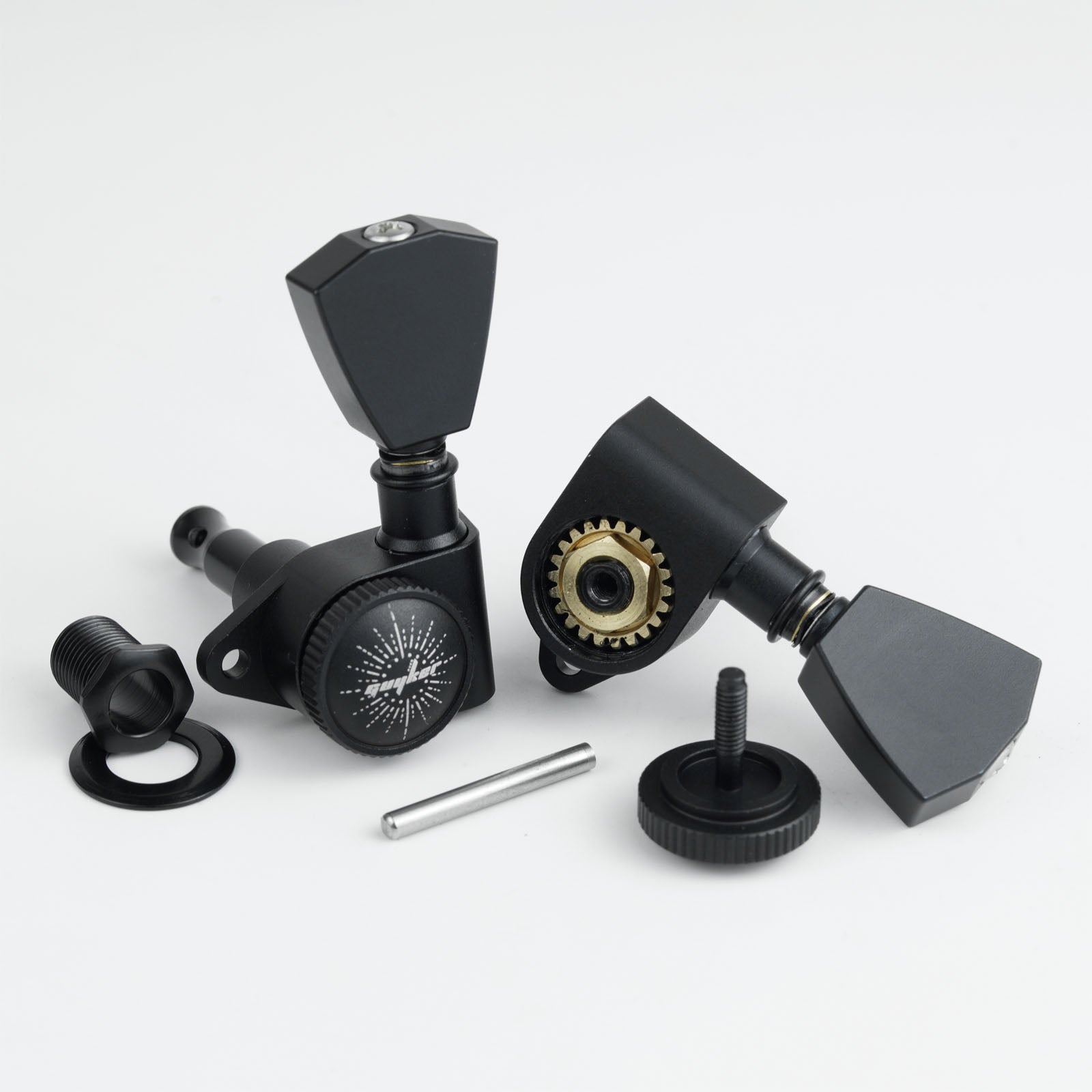 Guyker 504A-SP CNC Aluminum Locking Guitar Tuning Machines 3R+3L