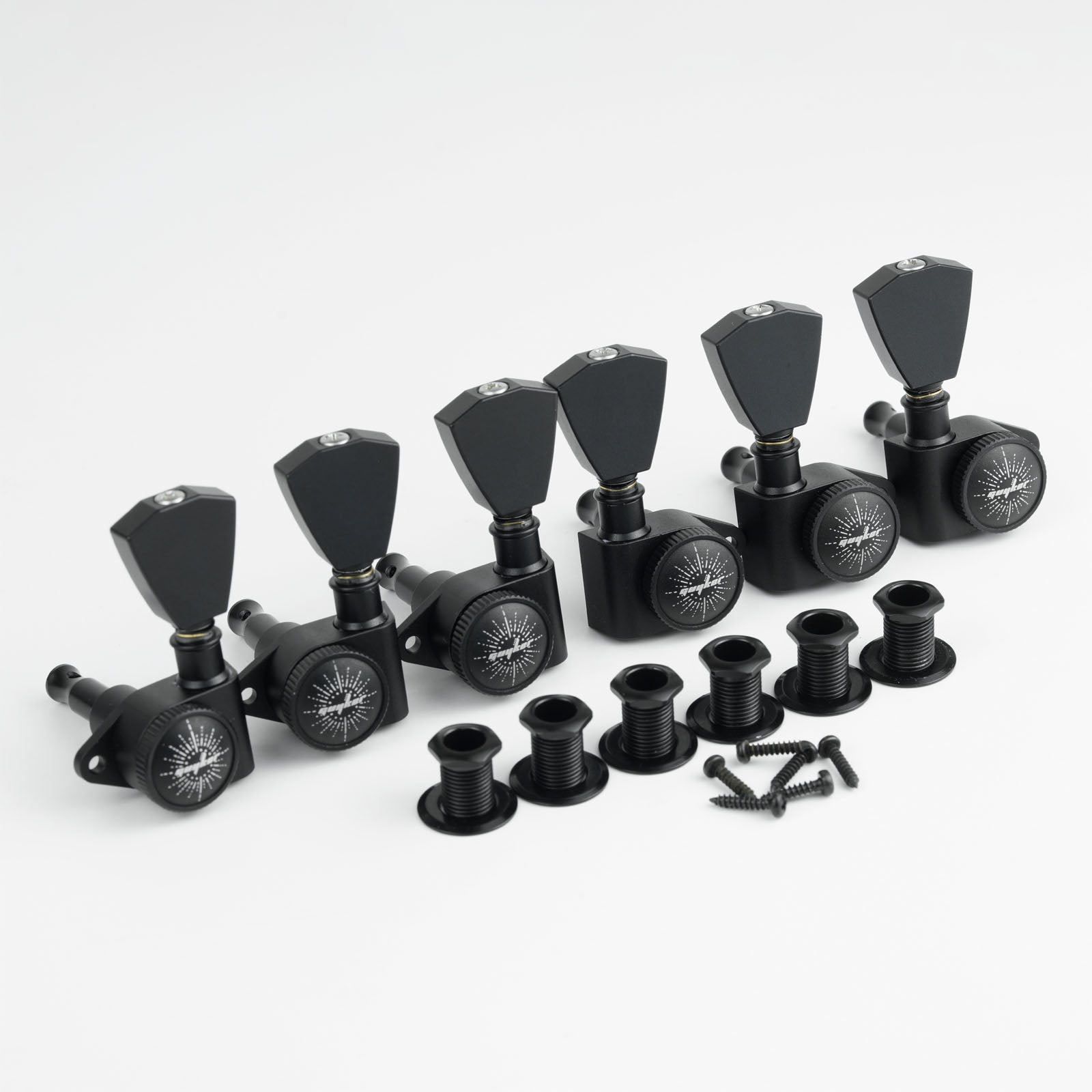 Guyker 504A-SP CNC Aluminum Locking Guitar Tuning Machines 3R+3L