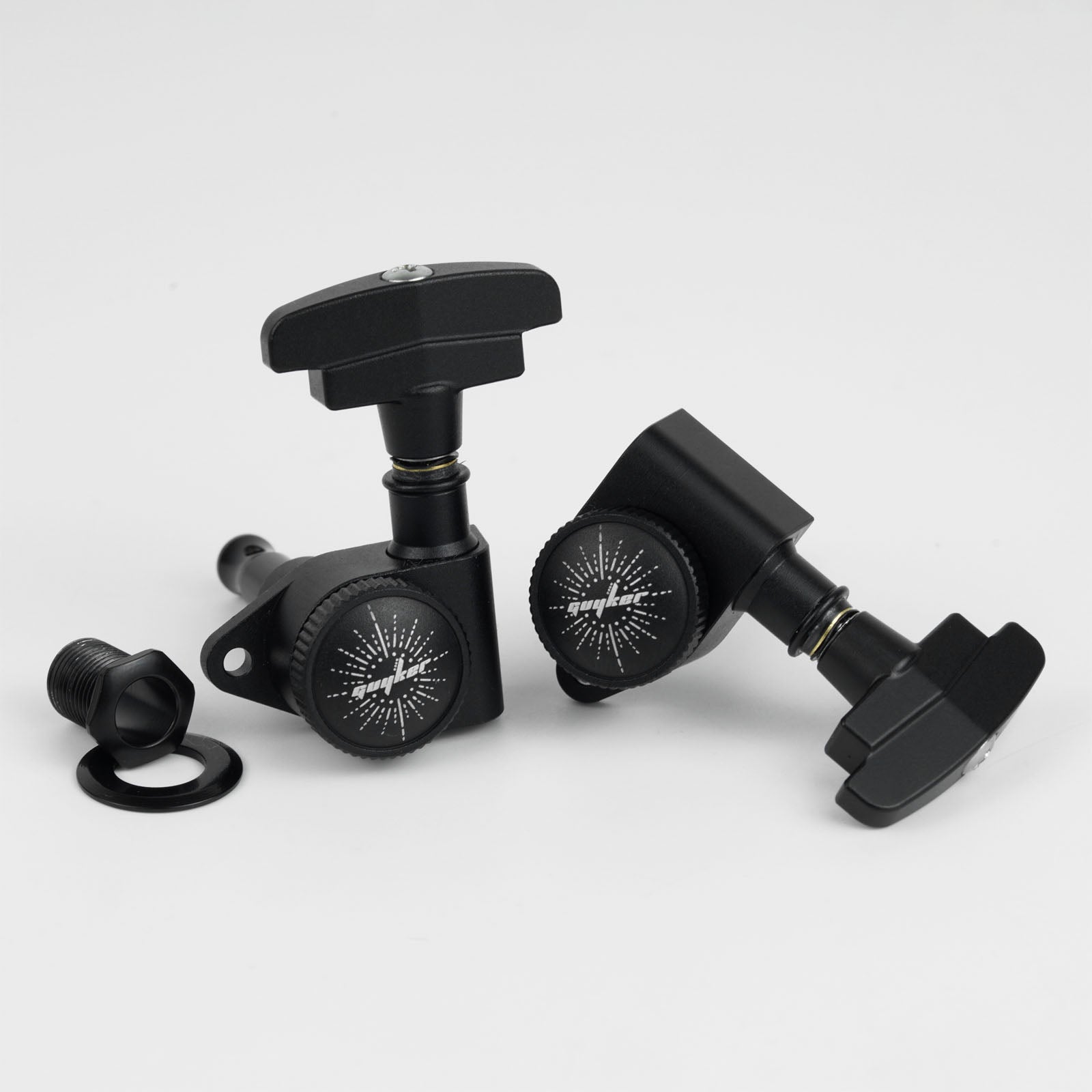 Guyker 509A-SP CNC Aluminum Locking Guitar Tuners 3R+3L 1:21