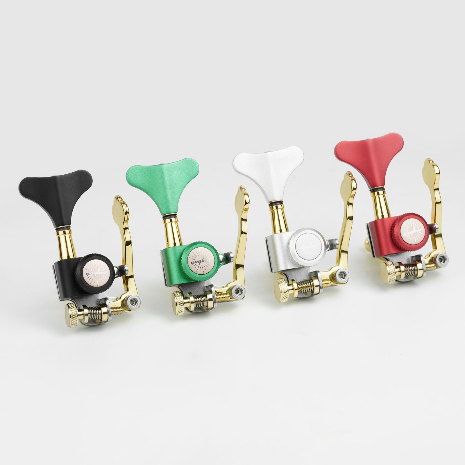 Guyker BBA-150D Bass Drop D Locking Machine Head Tuner Right Hand for Electric Bass